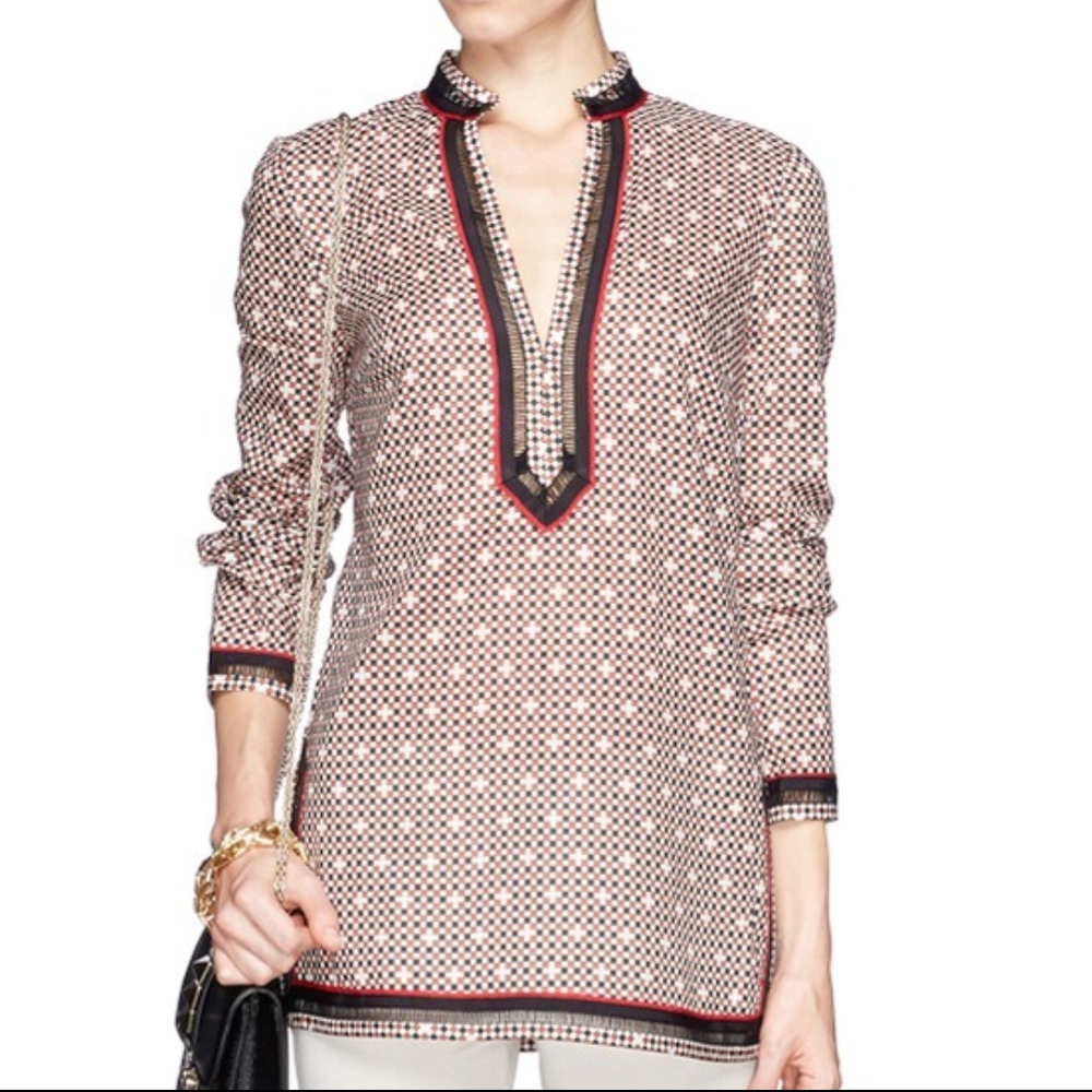 NWT Tory Burch Patterened Tunic